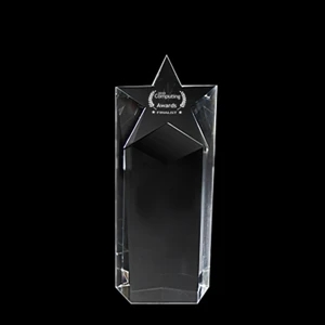 Crystal Star Trophy - Small