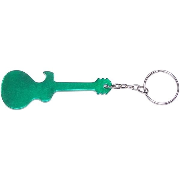 Guitar shape bottle opener keychain - Image 5