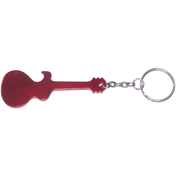 Guitar shape bottle opener keychain - Image 7