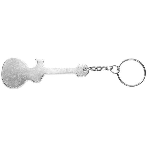 Guitar shape bottle opener keychain - Image 8