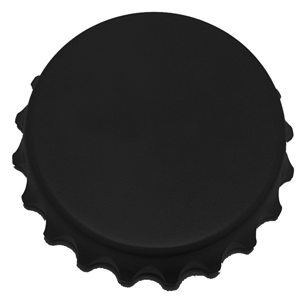 Jumbo size bottle cap magnetic bottle opener - Image 2