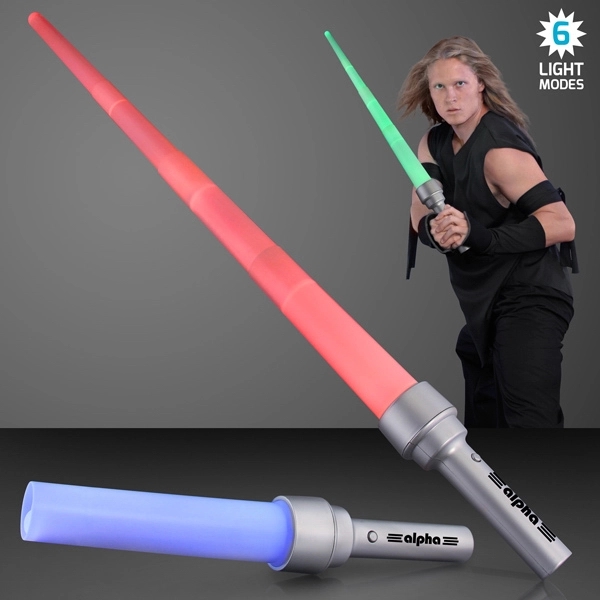 Multicolor LED Expandable Sword