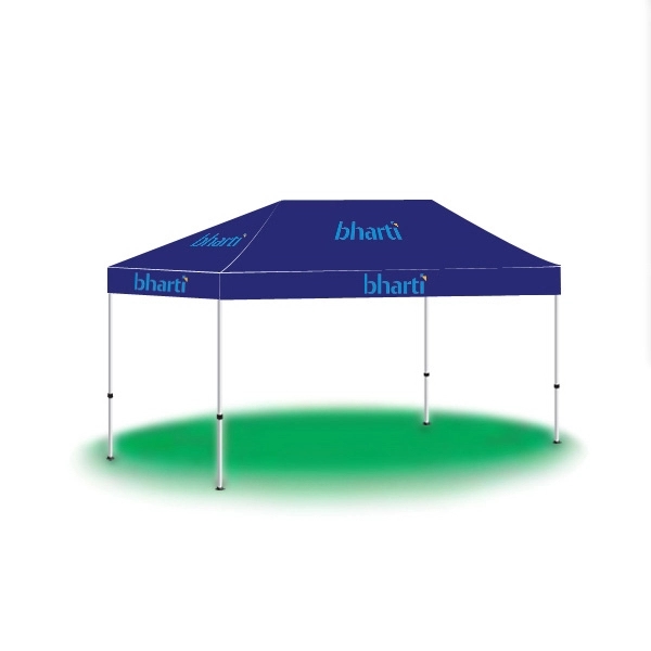 10' x 15' Custom Pop Up Printed Canopies-2 Color - Image 3