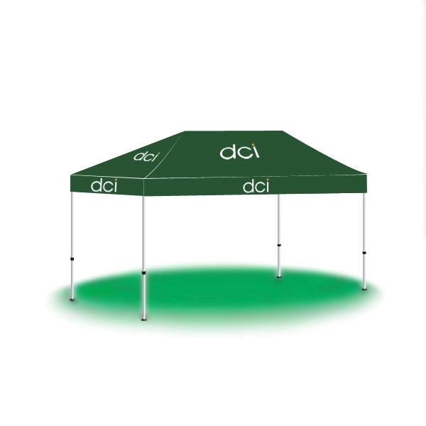 10' x 15' Custom Pop Up Printed Canopies-2 Color - Image 4