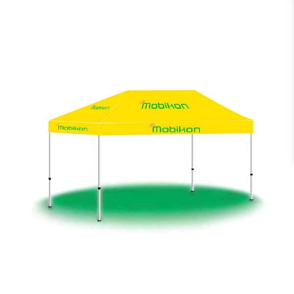 10' x 15' Custom Pop Up Printed Canopies-2 Color - Image 5