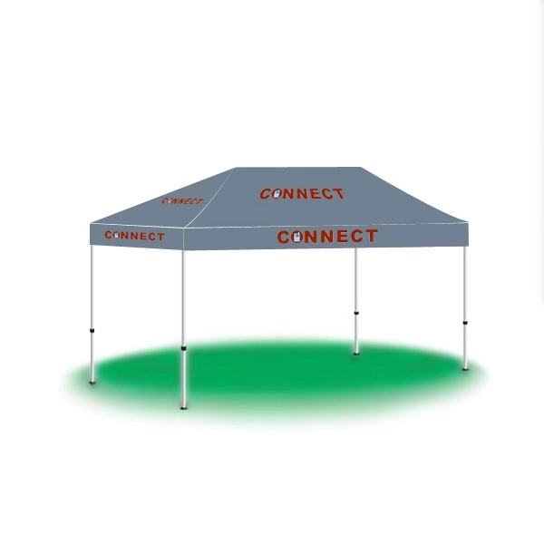10' x 15' Custom Pop Up Printed Canopies-2 Color - Image 6
