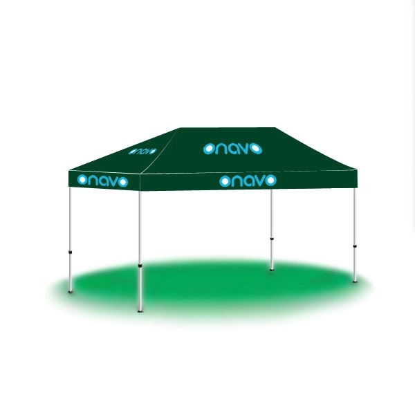 10' x 15' Custom Pop Up Printed Canopies-2 Color - Image 7