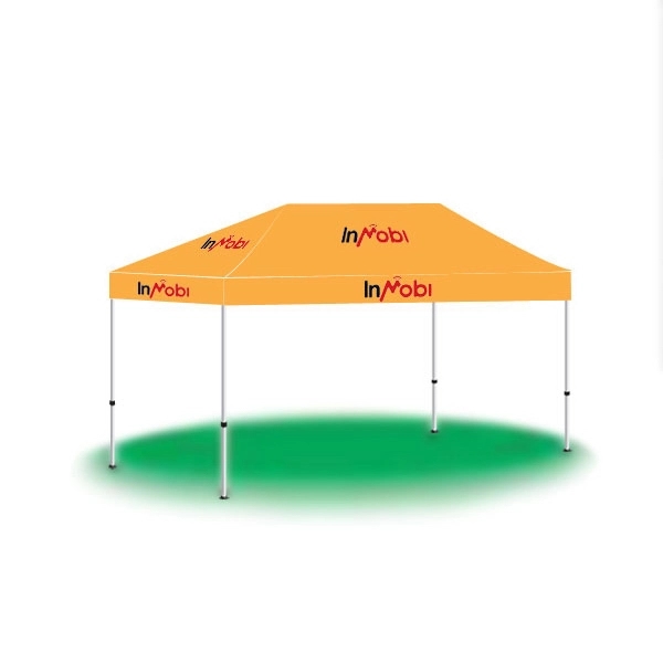 10' x 15' Custom Pop Up Printed Canopies-2 Color - Image 8