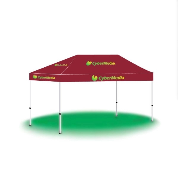 10' x 15' Custom Pop Up Printed Canopies-2 Color - Image 10