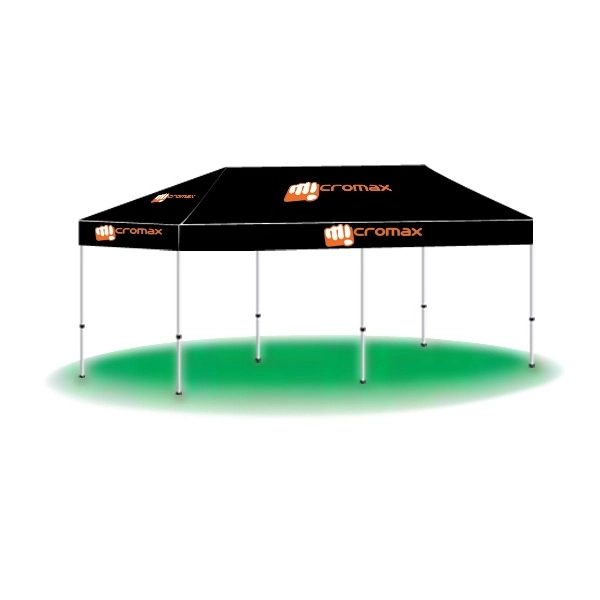 10' x 20' Custom Printed Tent Canopy-2 Color - Image 2