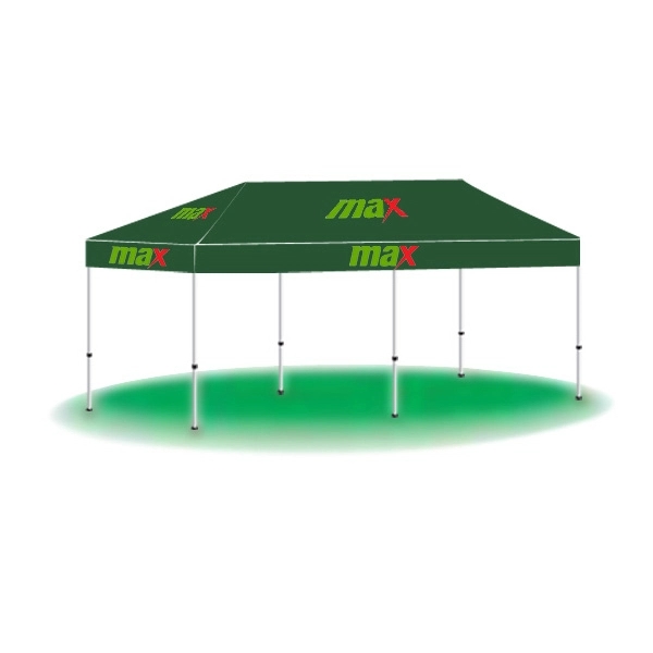 10' x 20' Custom Printed Tent Canopy-2 Color - Image 4