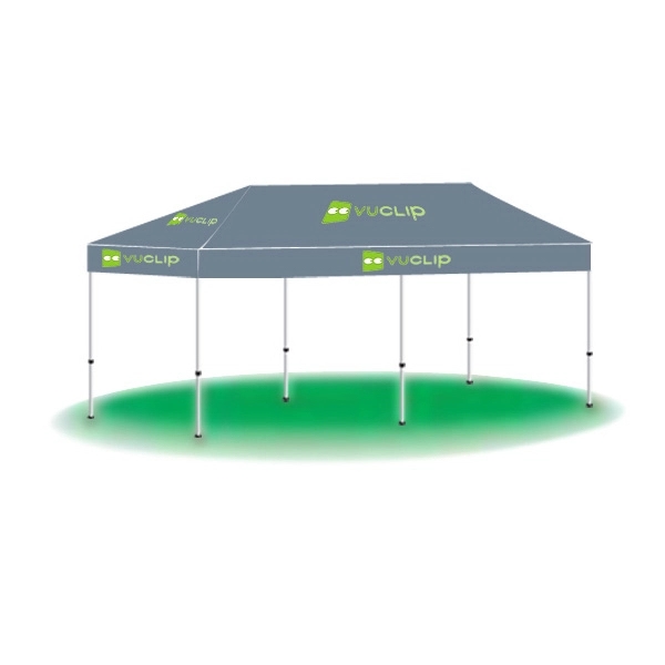 10' x 20' Custom Printed Tent Canopy-2 Color - Image 6