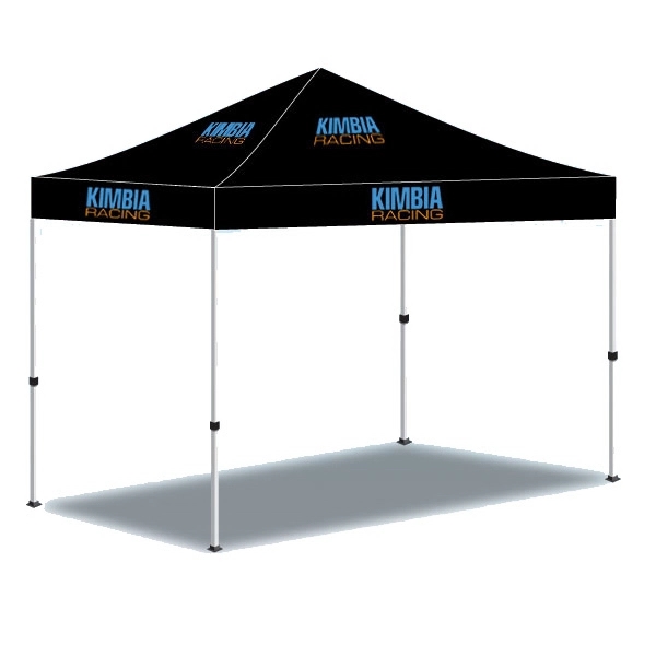 5' x 5' Popup Canopy with logo graphic - 2 color - Image 2