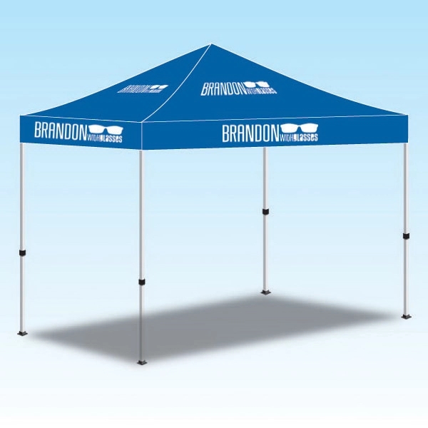 5' x 5' Promotional Tent with imprinted logo - 1 color - Image 3