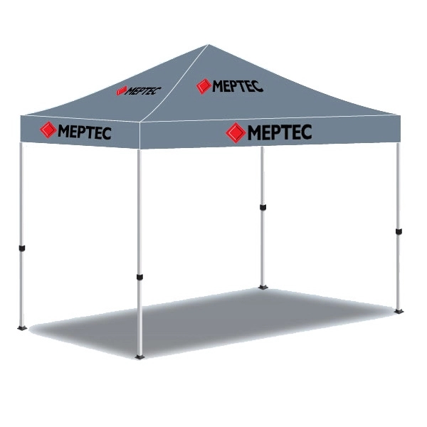 10'  x10' Custom Made Printed Canopy Tent-2 Color - Image 6