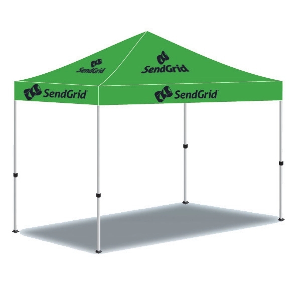 5' x 5' Promotional Tent with imprinted logo - 1 color - Image 5