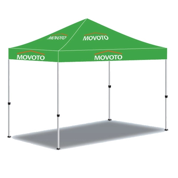10'  x10' Custom Made Printed Canopy Tent-2 Color - Image 7
