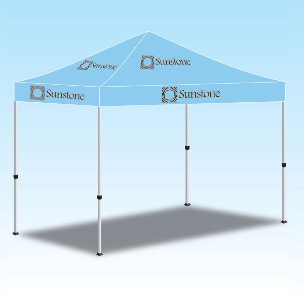 5' x 5' Promotional Tent with imprinted logo - 1 color - Image 11