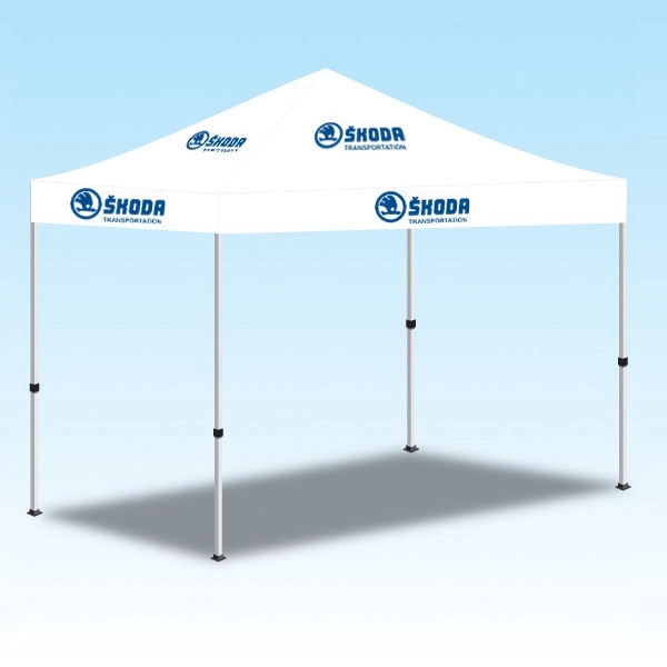 5' x 5' Promotional Tent with imprinted logo - 1 color - Image 12