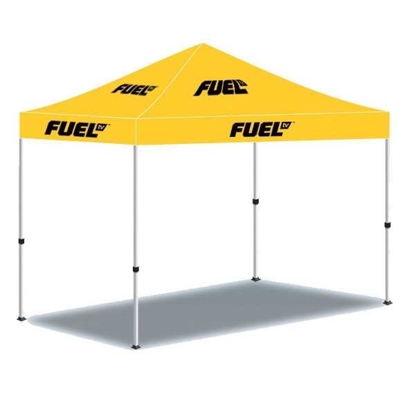 5' x 5' Promotional Tent with imprinted logo - 1 color - Image 1