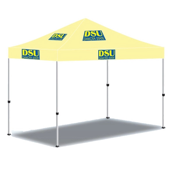 10'  x10' Custom Made Printed Canopy Tent-2 Color - Image 1