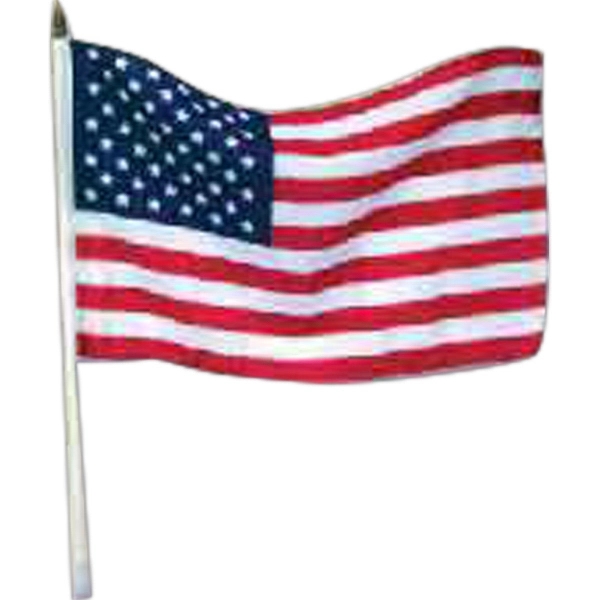 12&quot; x 18&quot; USA stick flags