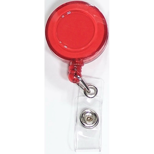 Round retractable badge holder with lanyard - Image 7