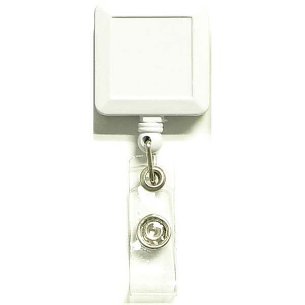 Square retractable badge holder with lanyard - Image 7