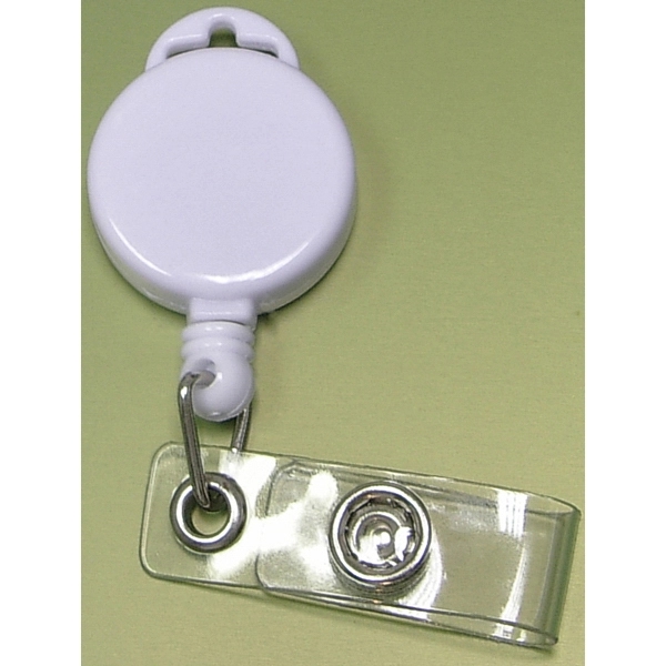 Round retractable badge holder with lanyard - Image 7