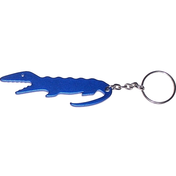 Alligator shape bottle opener keychain - Image 2