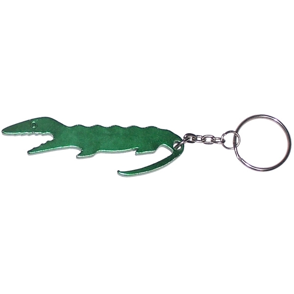 Alligator shape bottle opener keychain - Image 4