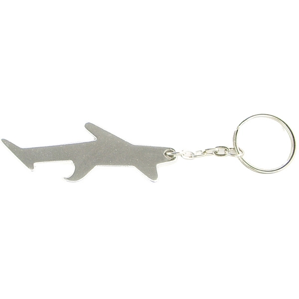 Plane / aircraft shape bottle opener keychain - Image 4