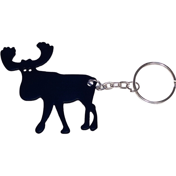 Elk shape bottle opener key chain - Image 2