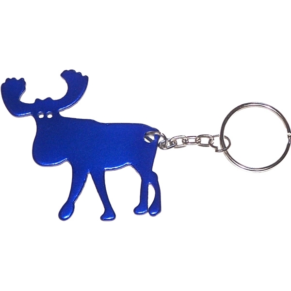 Elk shape bottle opener key chain - Image 3
