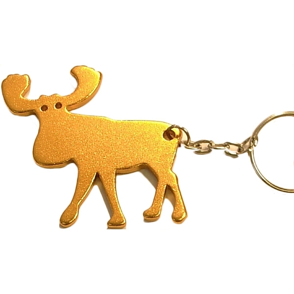 Elk shape bottle opener key chain - Image 4