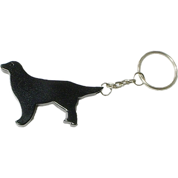 Dog shape bottle opener keychain - Image 2