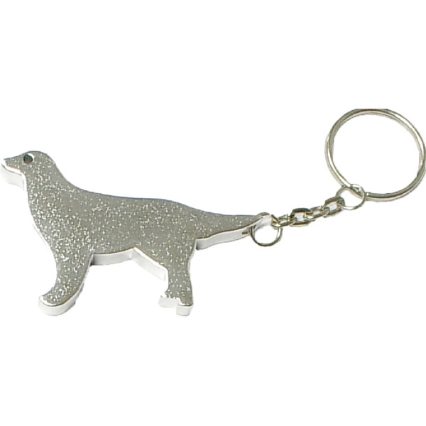 Dog shape bottle opener keychain - Image 3