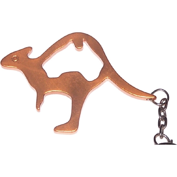 Kangaroo shape bottle opener keychain - Image 3