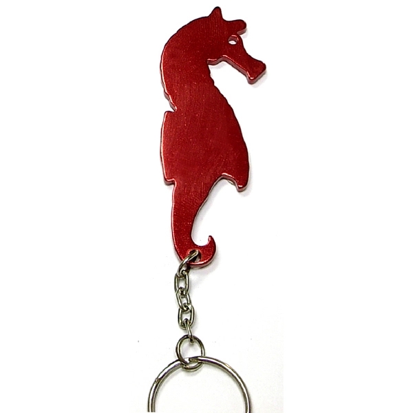 Sea horse shape bottle opener keychain - Image 5