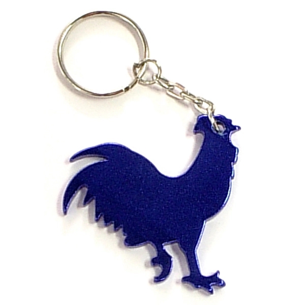 Rooster shape bottle opener key chain - Image 3