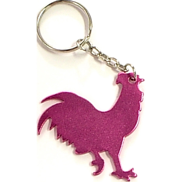 Rooster shape bottle opener key chain - Image 5