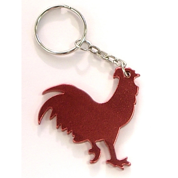 Rooster shape bottle opener key chain - Image 6