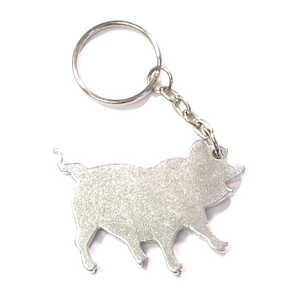 Pig shape bottle opener key chain - Image 3