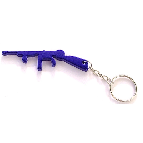 Rifle shape bottle opener key chain - Image 3