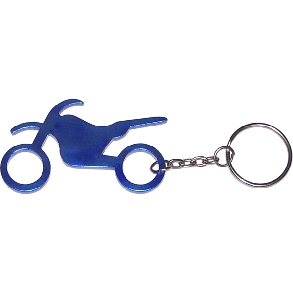 Motorbike  shape bottle opener keychain - Image 3