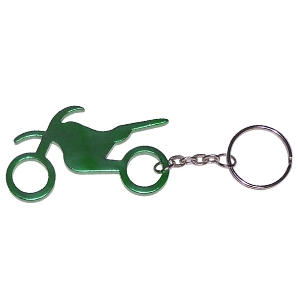 Motorbike  shape bottle opener keychain - Image 5