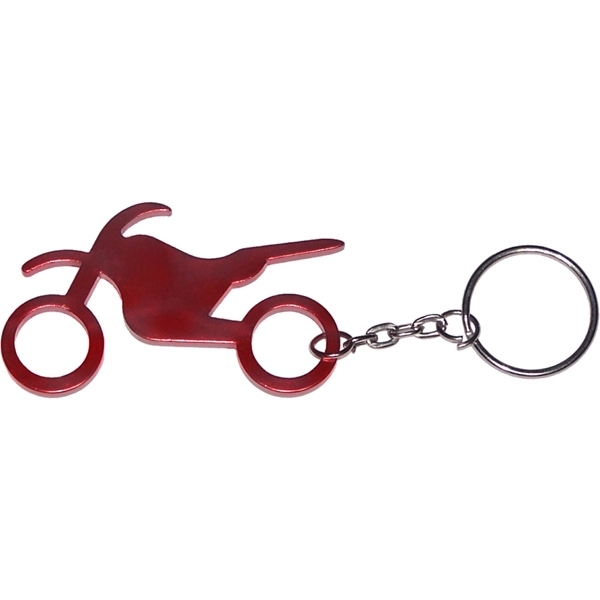 Motorbike  shape bottle opener keychain - Image 6