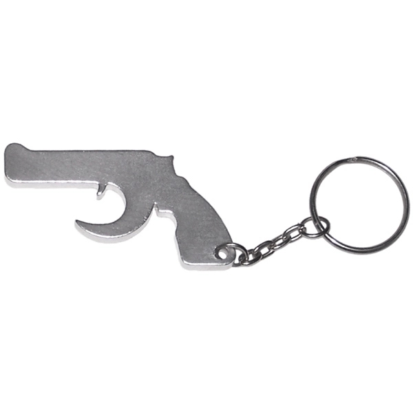 Gun shape bottle opener keychain - Image 7
