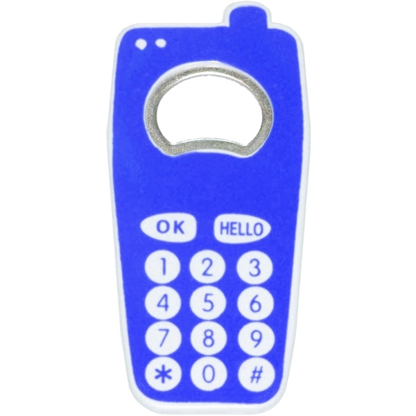 Jumbo size cell phone shape magnetic bottle opener - Image 2