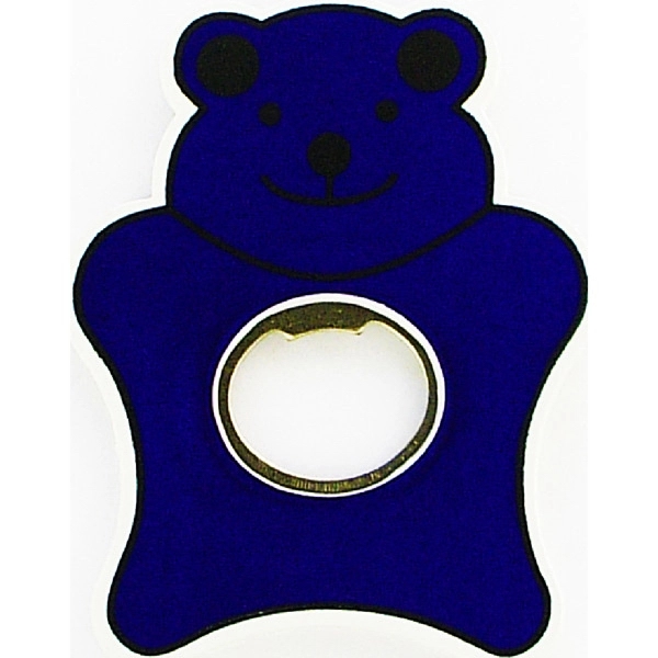 Jumbo size teddy bear shape magnetic bottle opener - Image 2